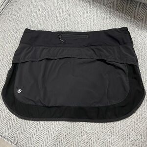 lululemon athletica Black Skirt